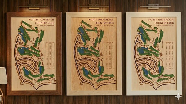 3D Golf Course Maps
