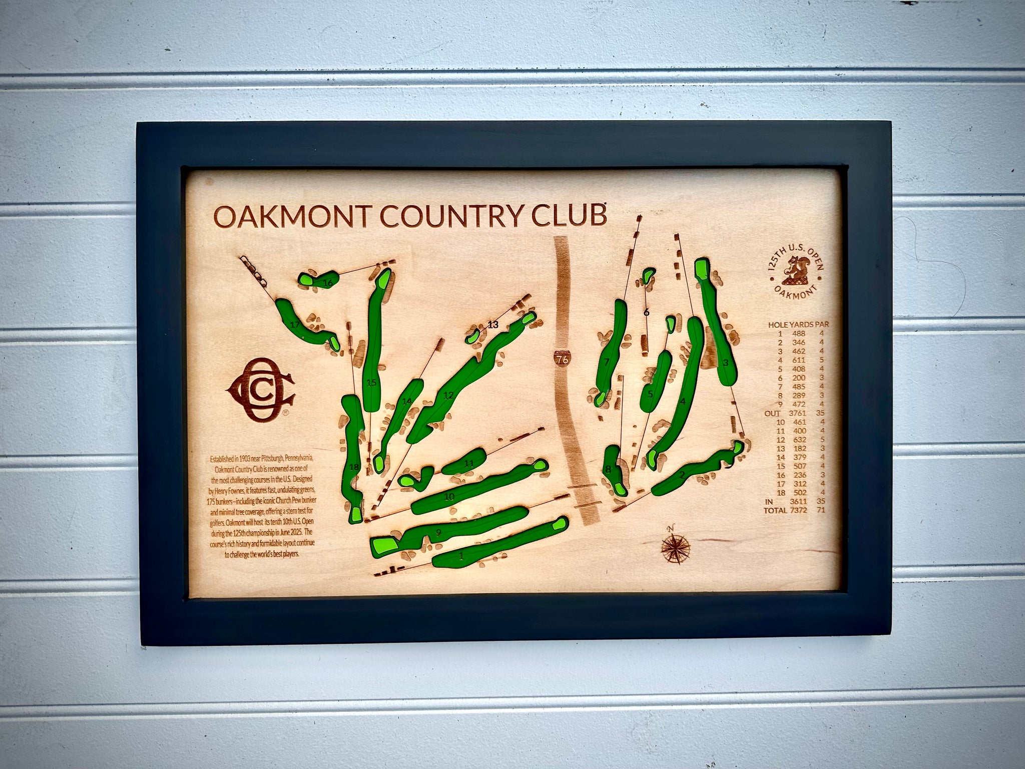 2025 US Open - Oakmont Country Club wall art