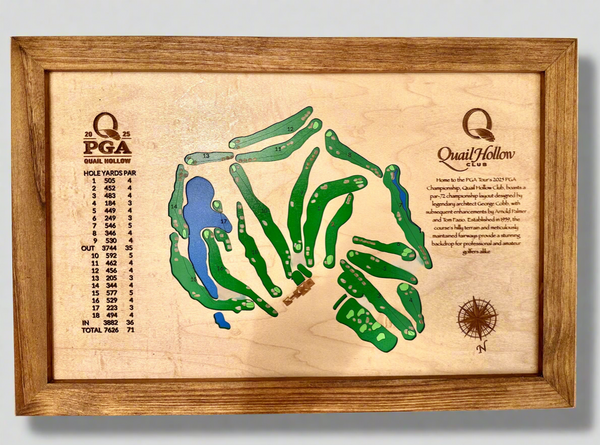 2025 PGA CHAMPIONSHIP 3D wall art