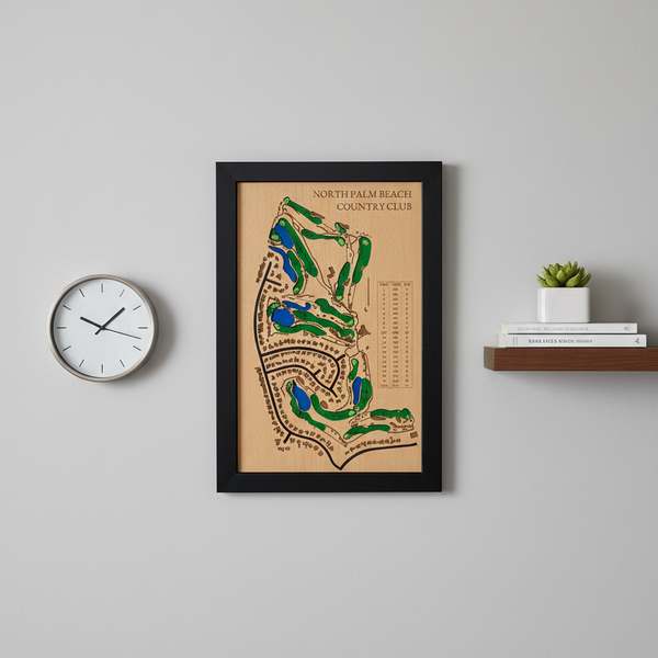 3D Golf Course Maps