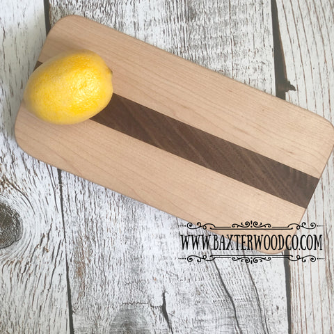 CUTTING BOARD, MAPLE HARDWOOD SMALL SLICING BOARD