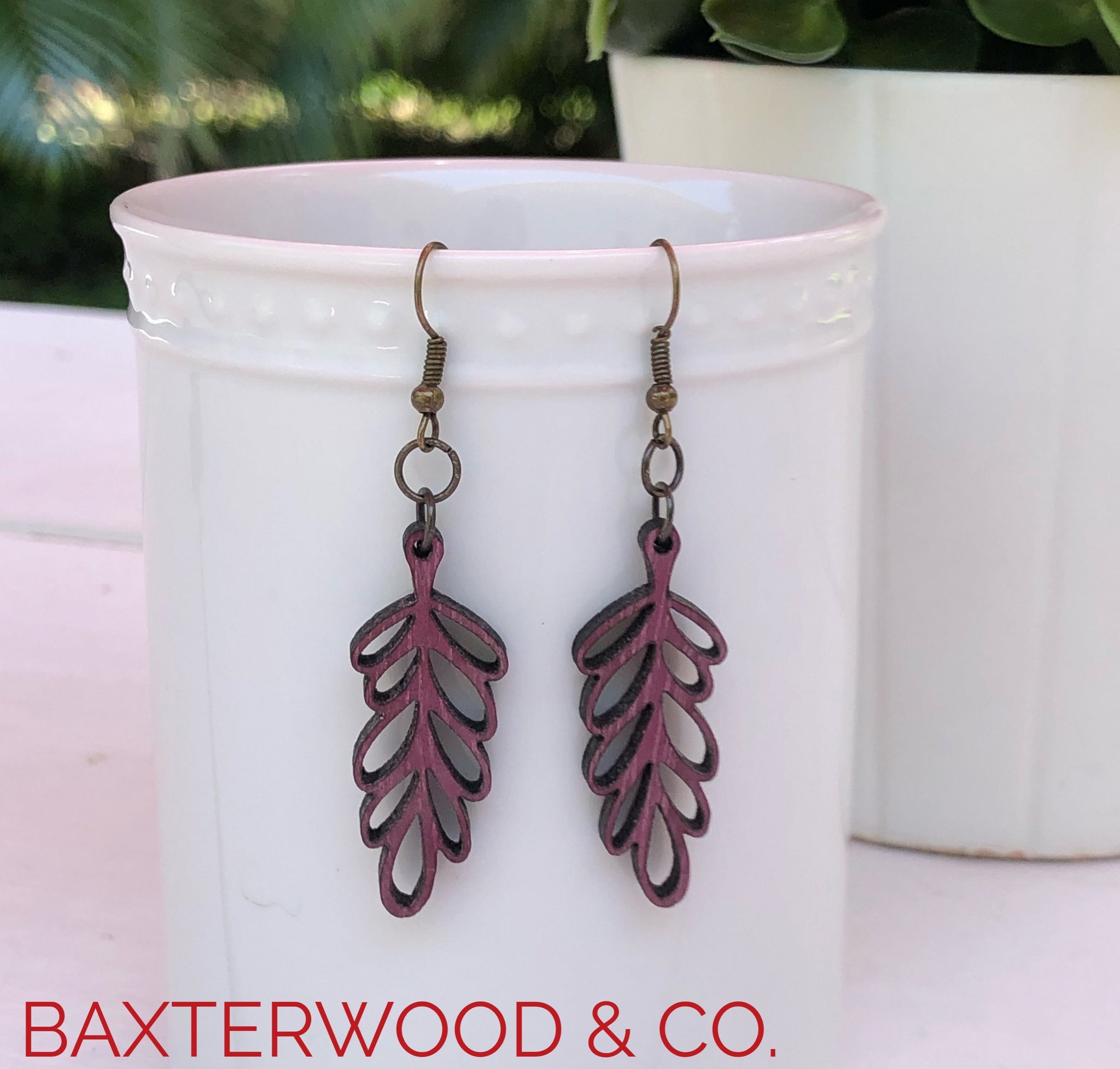 MICHELLE - WHEAT EARRINGS