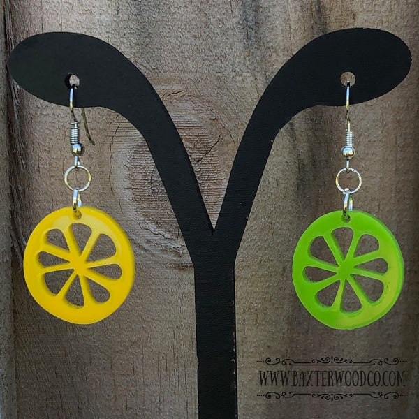 LEMONS, LIMES OR COMBO EARRINGS