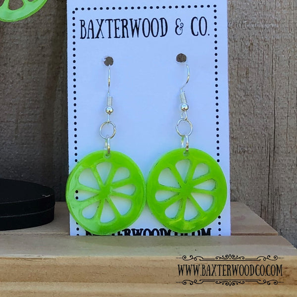 LEMONS, LIMES OR COMBO EARRINGS