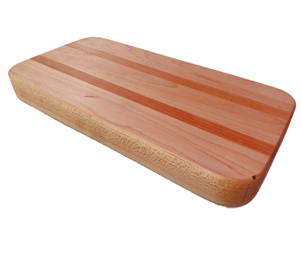 CUTTING BOARD, MAPLE/CHERRY SLICING BOARD