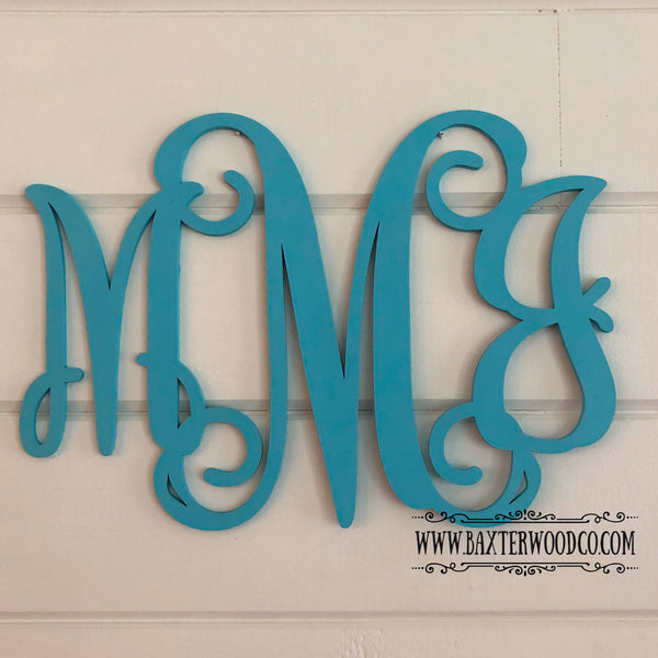 MONOGRAM LETTERING 3D