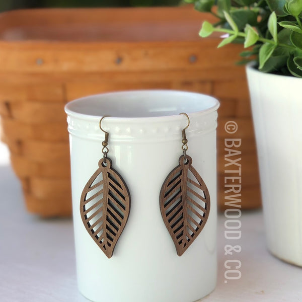 VICTORIA - LEAF EARRINGS